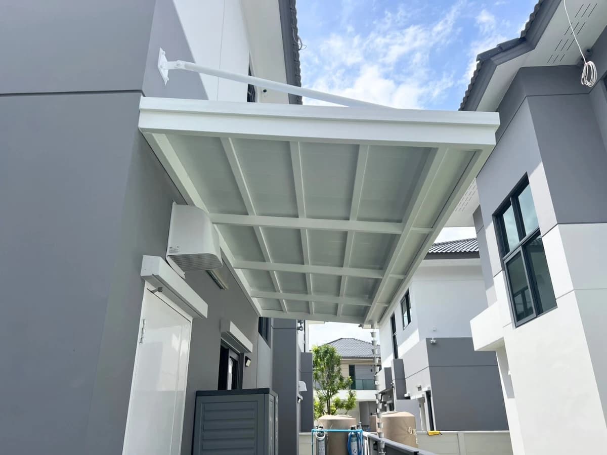 กันสาดไวนิลดีไซน์สวย