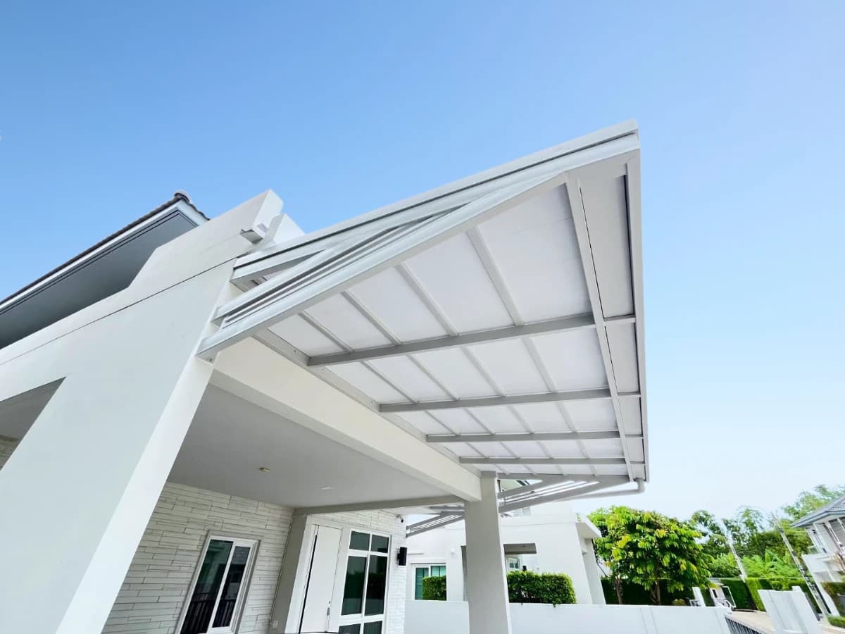 กันสาดไวนิลบ้านสวย